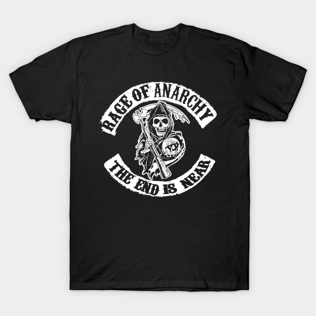 Rage of Anarchy T-Shirt by Shop Chandman Designs 